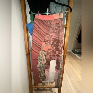 Eckhaus Latta Jersey Patch Skirt (XS)